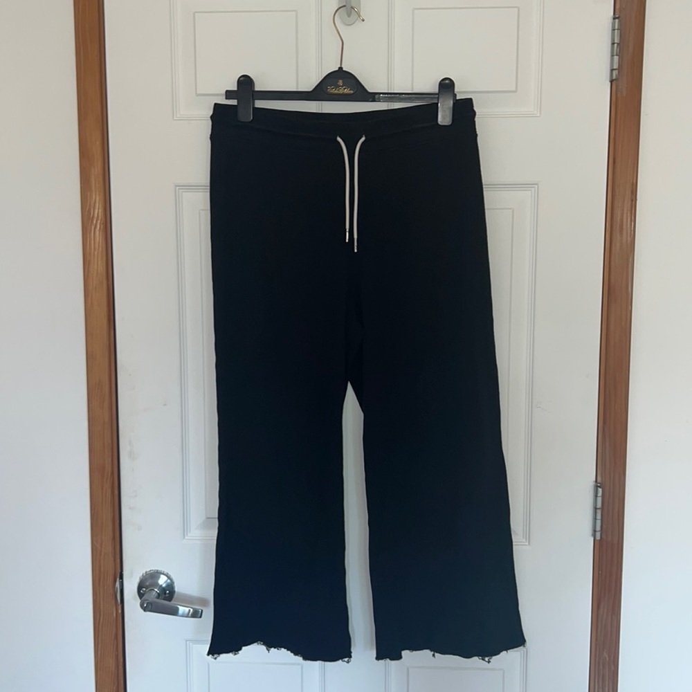 MATE the Label organic thermal wide leg pants